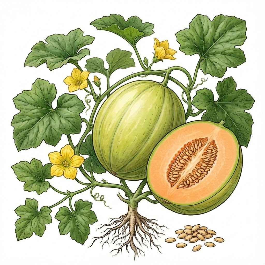 CANTALOUPE Seeds, Crenshaw